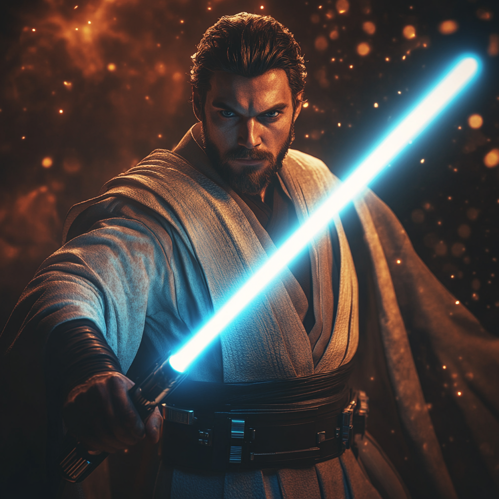 What is the Origin and Meaning of a Blue Lightsaber