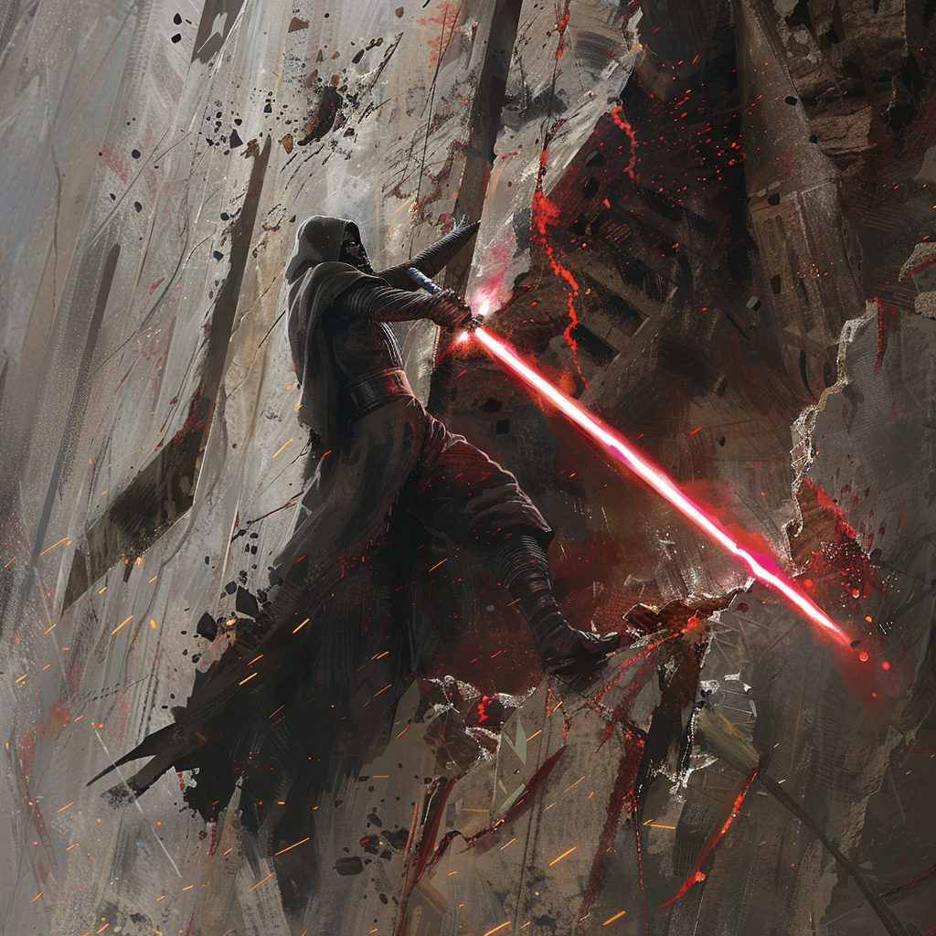 Red lightsaber