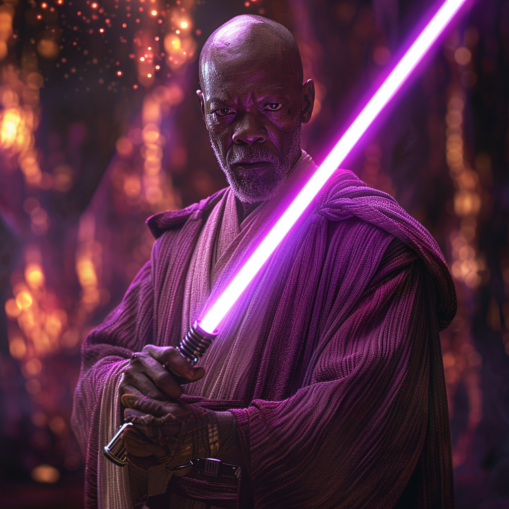 Mace windu lightsaber