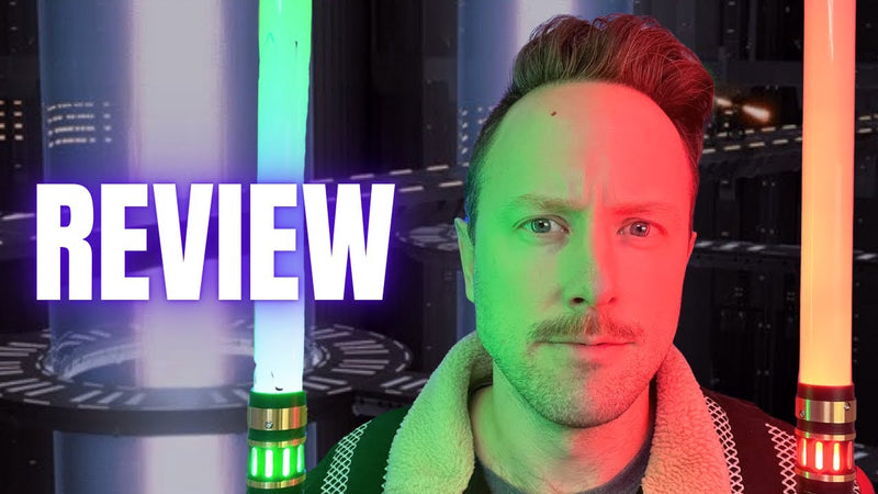 ¡El sable de luz de duelo!